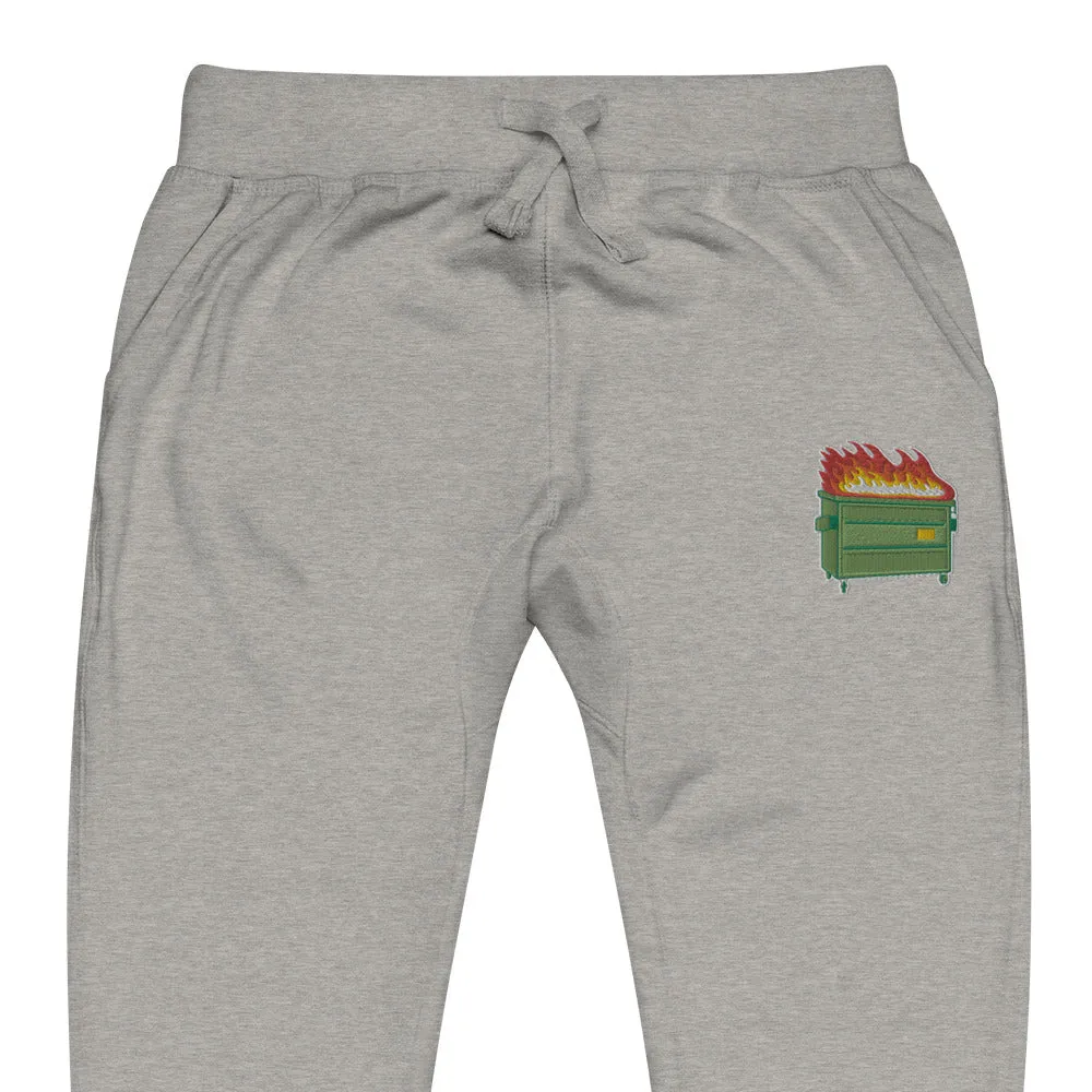 Dumpster Fire Fleece Sweatpants