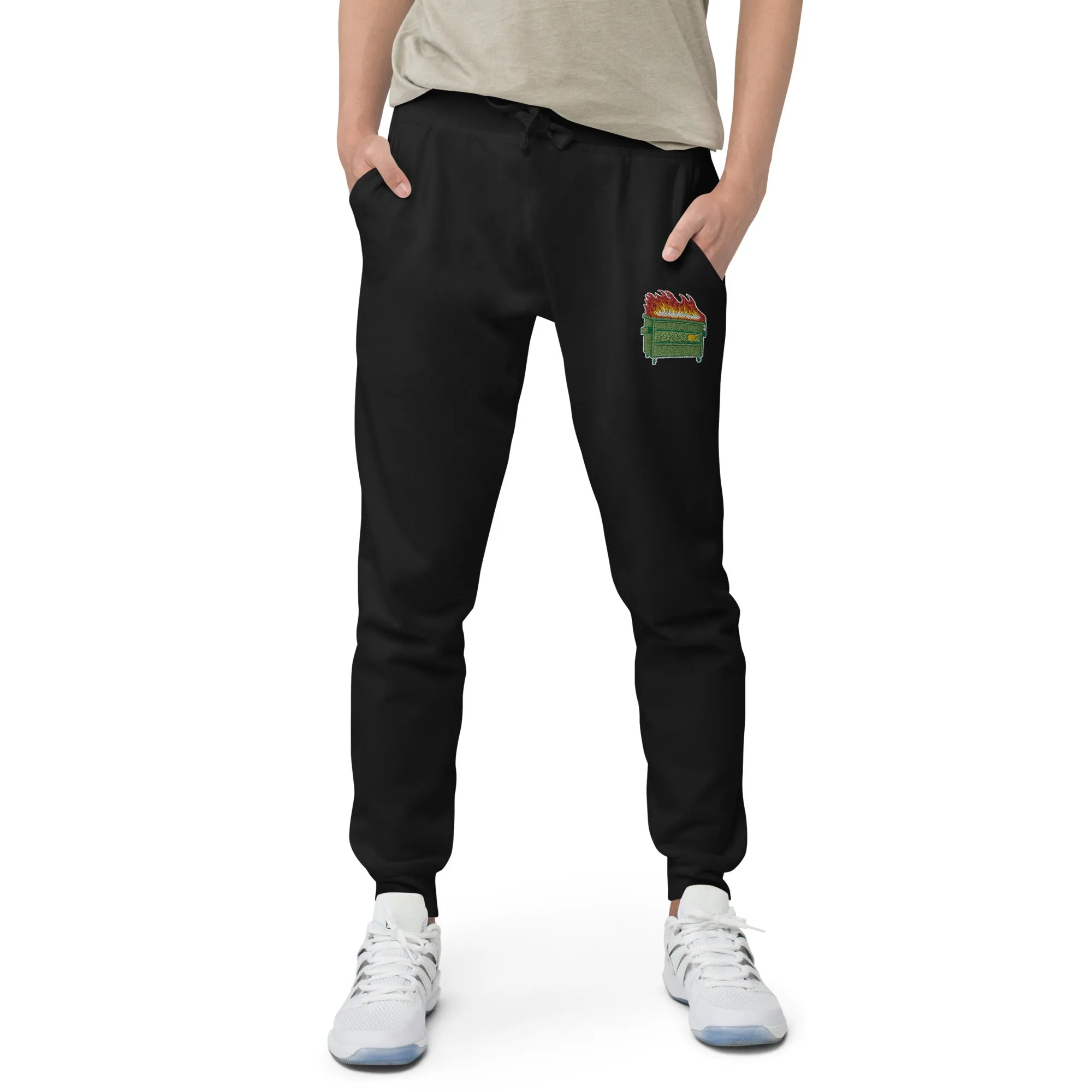 Dumpster Fire Fleece Sweatpants