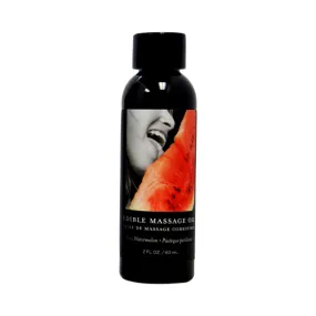 Earthly Body Edible Massage Lotion Watermelon 2 oz.