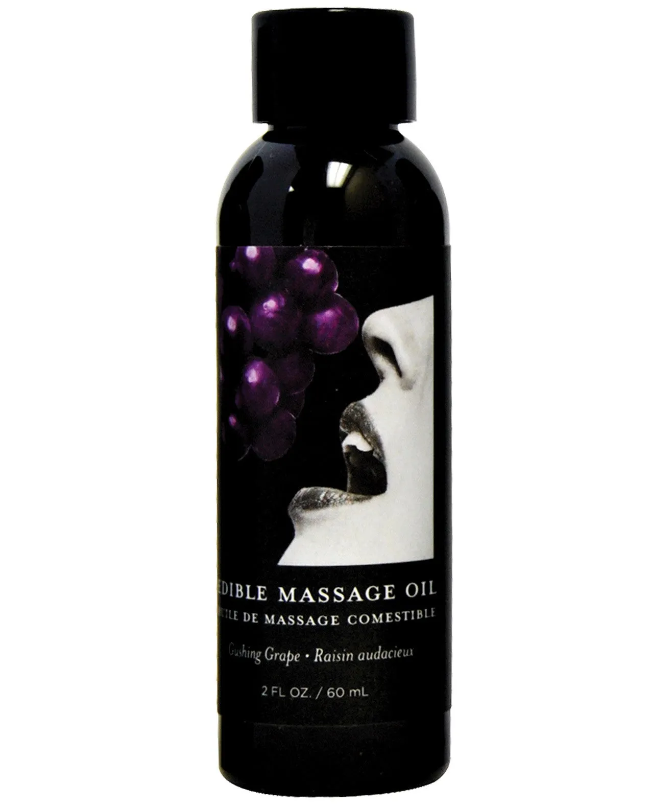 Earthly Body Edible Massage Oil - 2 oz Grape