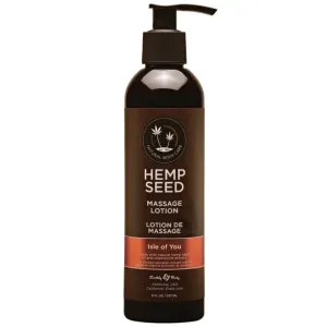 Earthly Body Hemp Seed Massage Lotion - 8 Oz Isle Of You