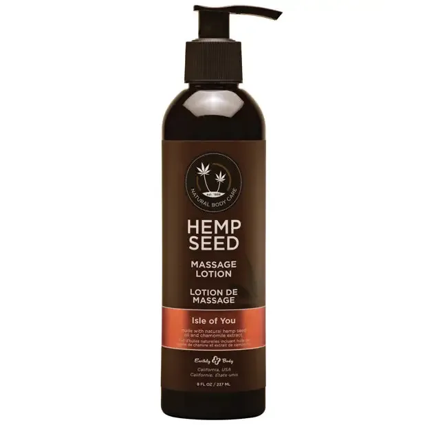 Earthly Body Hemp Seed Massage Lotion - 8 Oz Isle Of You