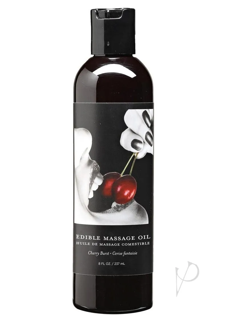 Edible Massage Oil Cherry 8oz