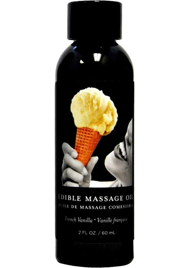 Edible Massage Oil Vanilla 2oz