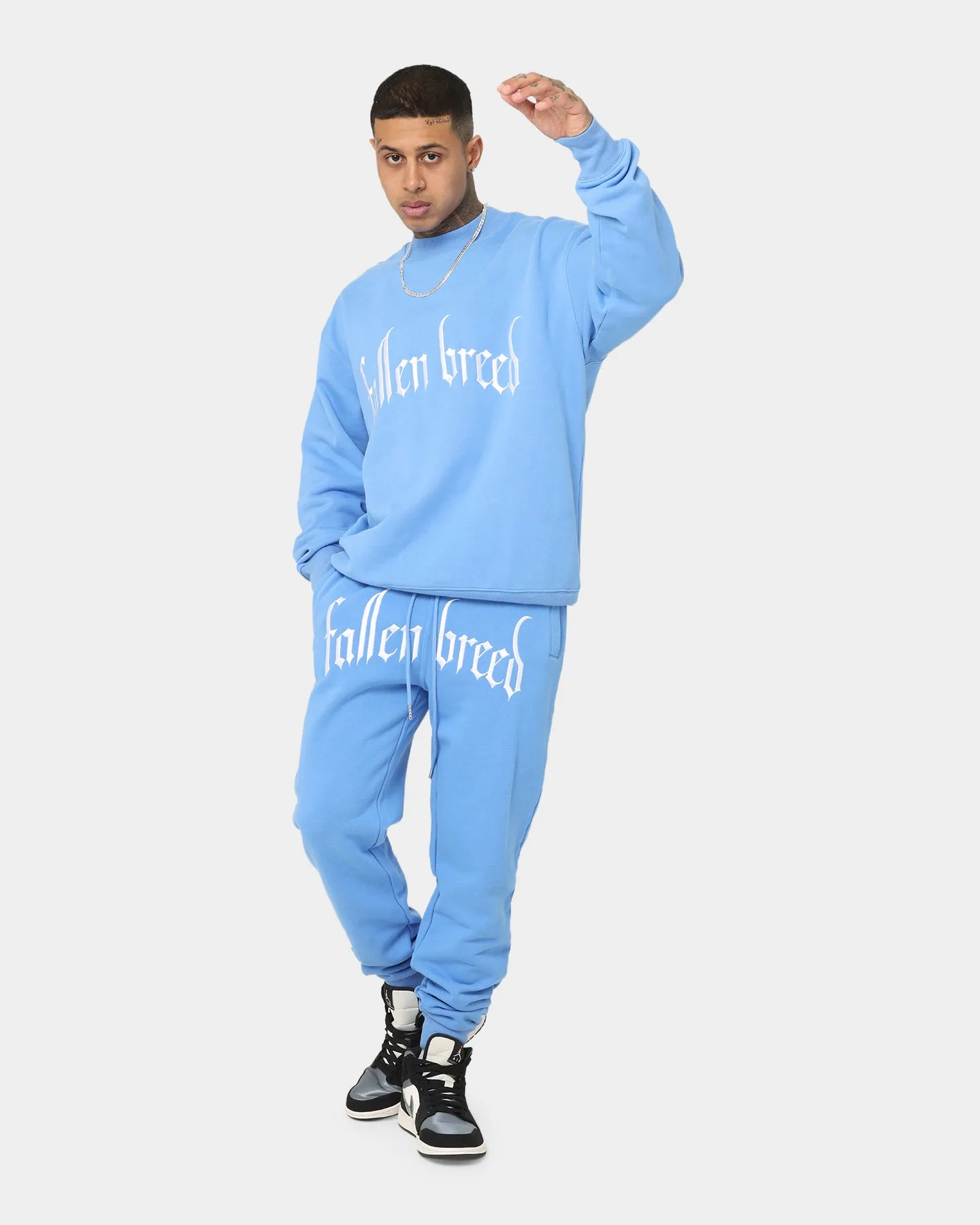 Fallen Breed Logo Sweatpant Carolina Blue