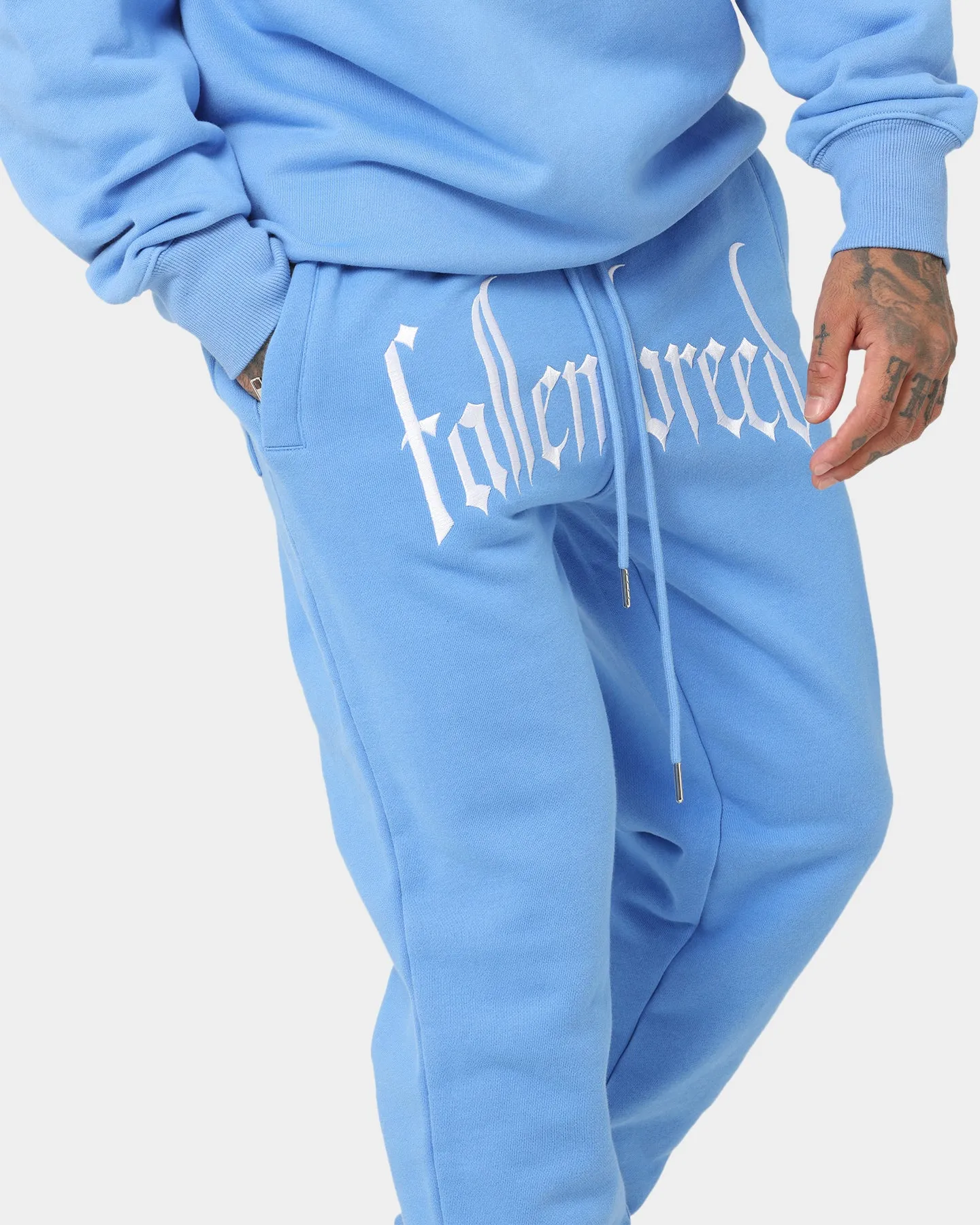 Fallen Breed Logo Sweatpant Carolina Blue