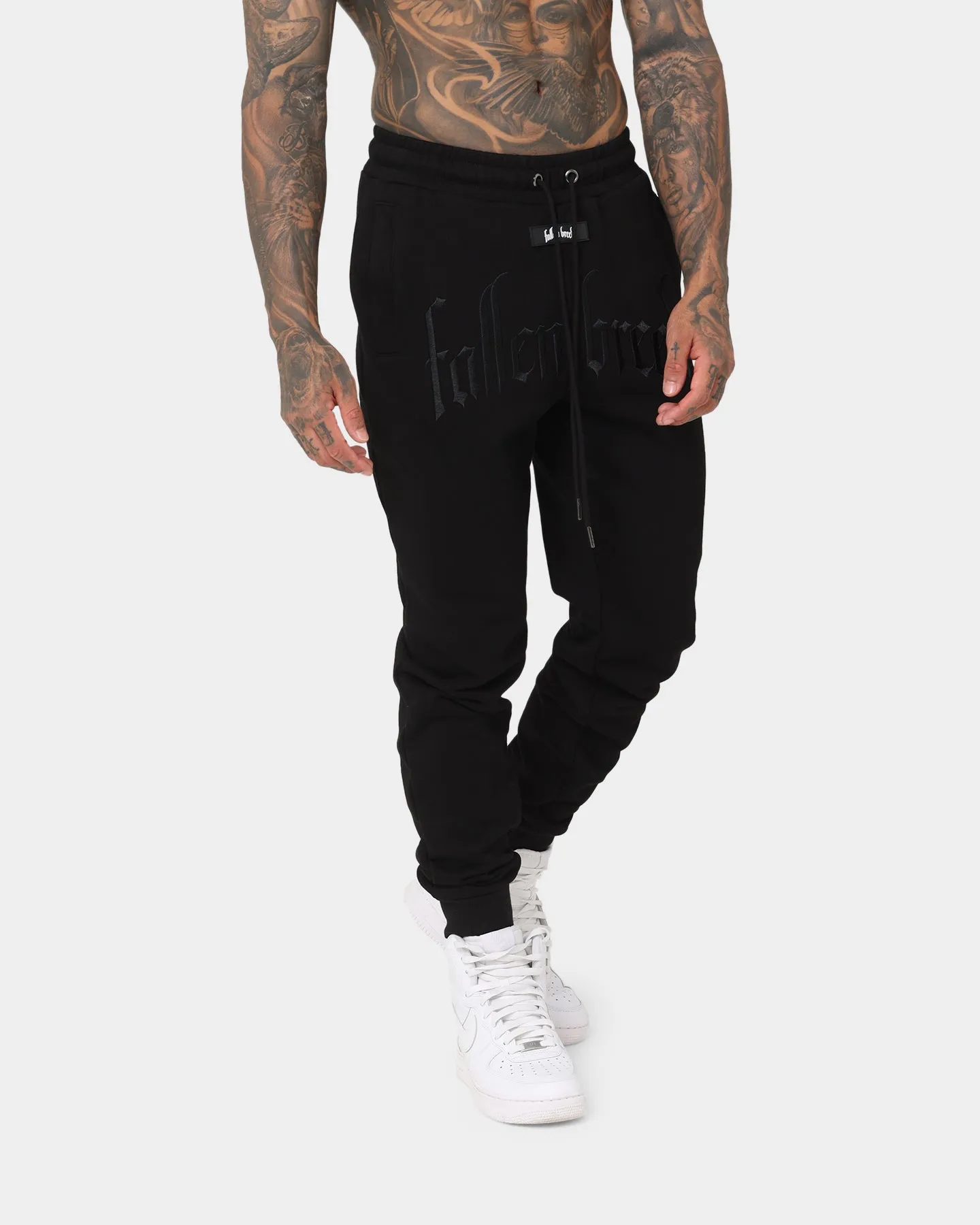 Fallen Breed Logo Sweatpants Black