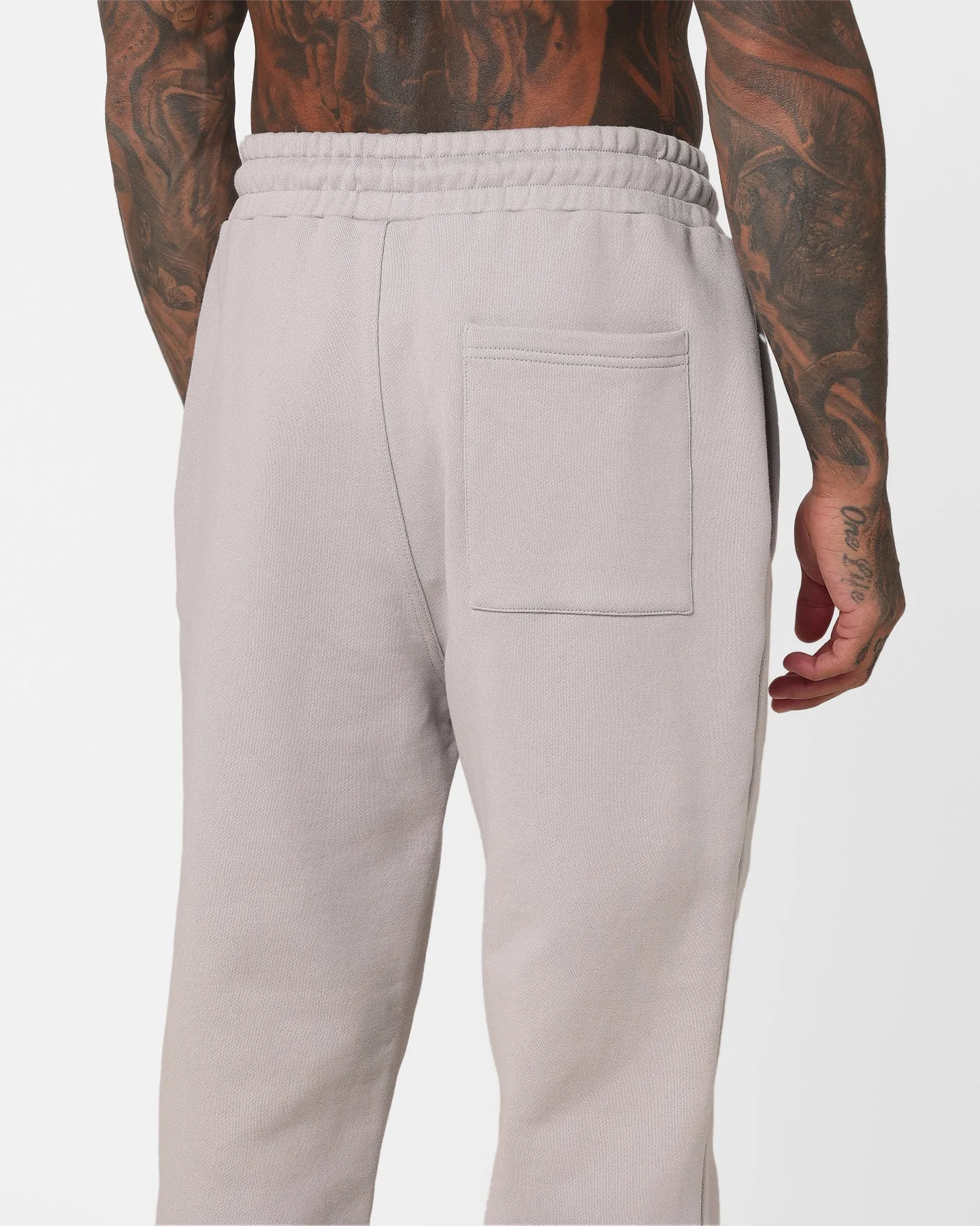 Fallen Breed Logo Sweatpants Light Grey