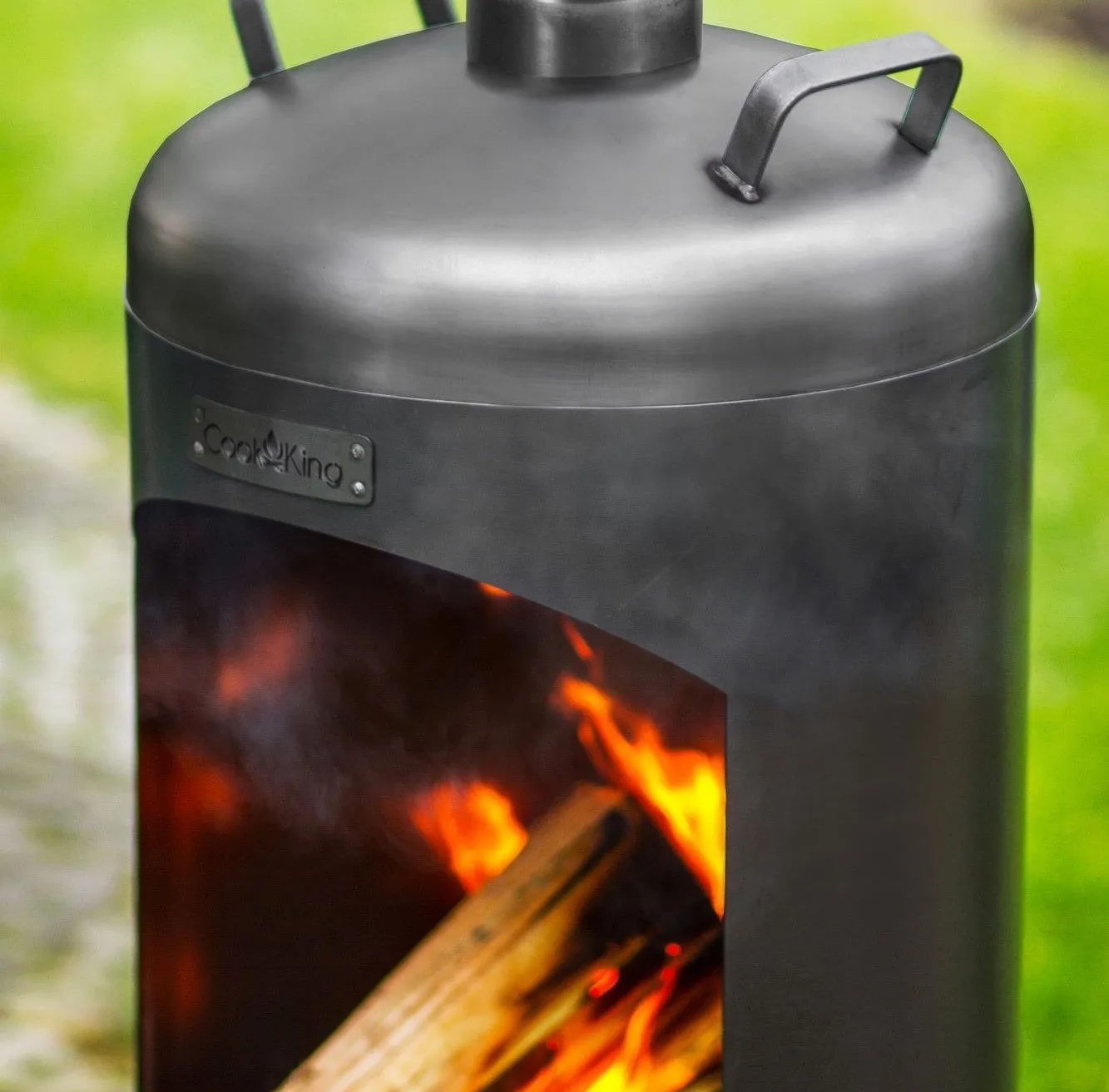 Faro Garden Stove - Cook King Garden and Outdoor Patio Entertaining Portable Metal Stove