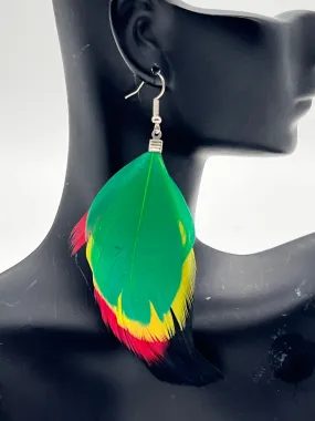 Featherly Chic Feather Earrings