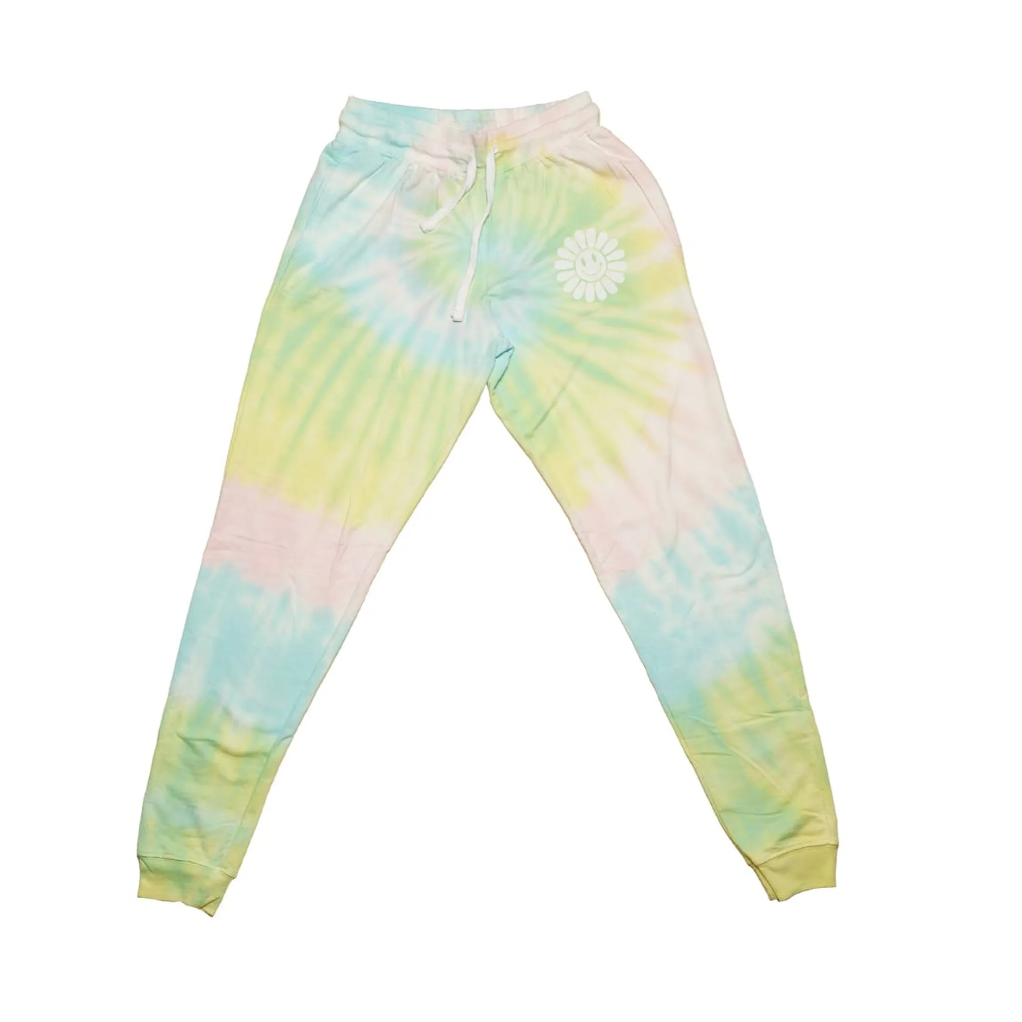 Flower Power Dreamsicle Tie Dye Jogger