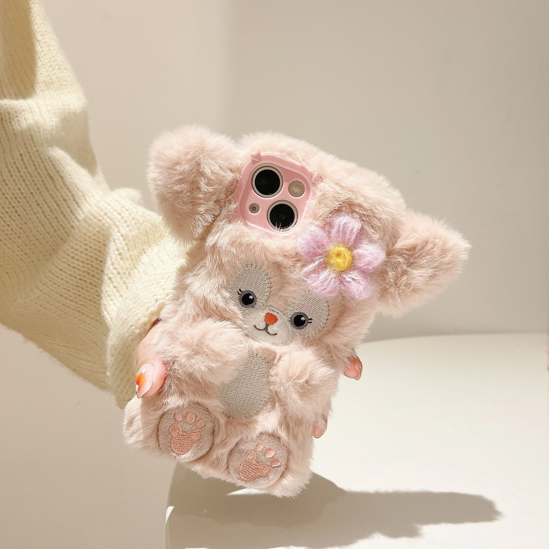 Fuzzy Baby Bear iPhone Case