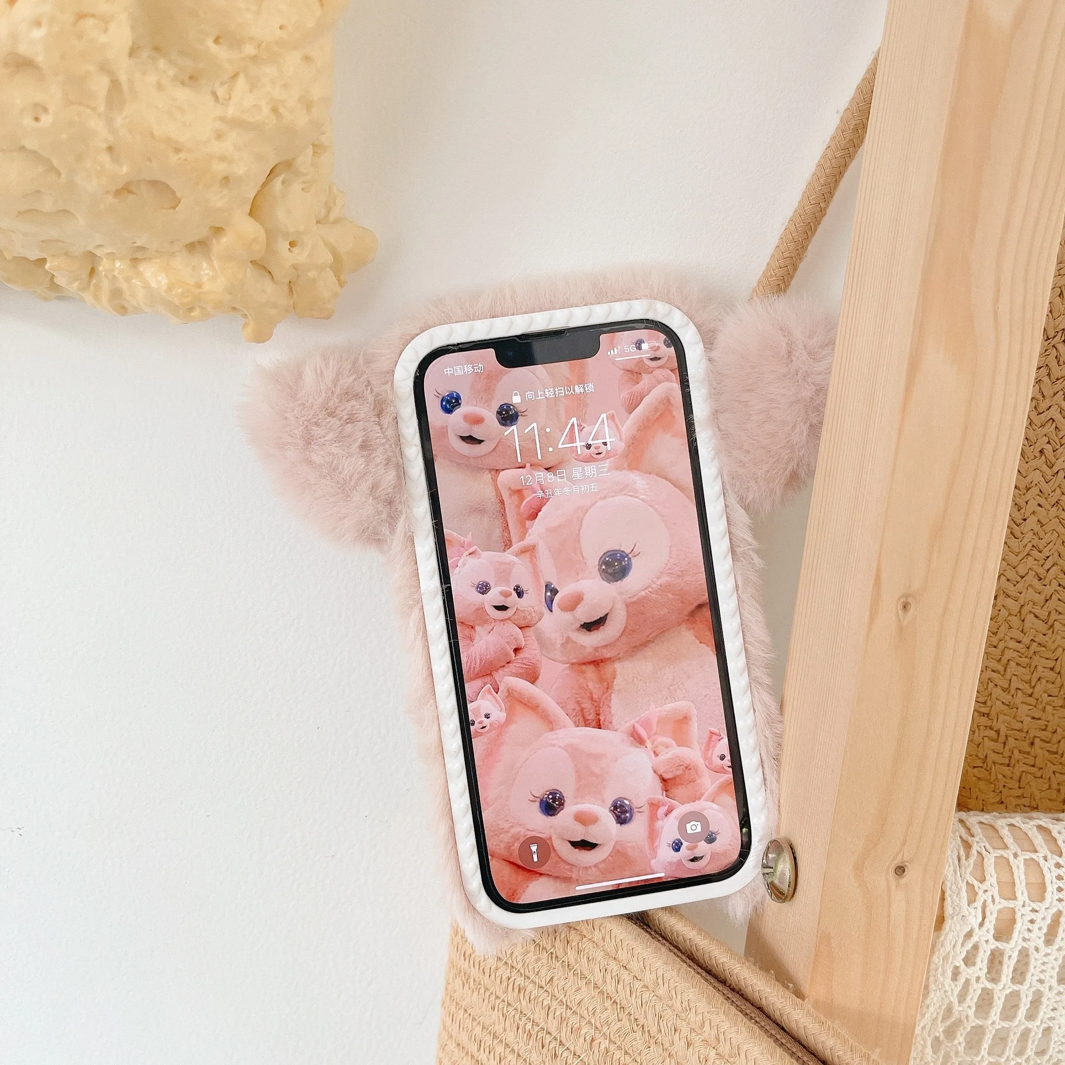 Fuzzy Baby Bear iPhone Case