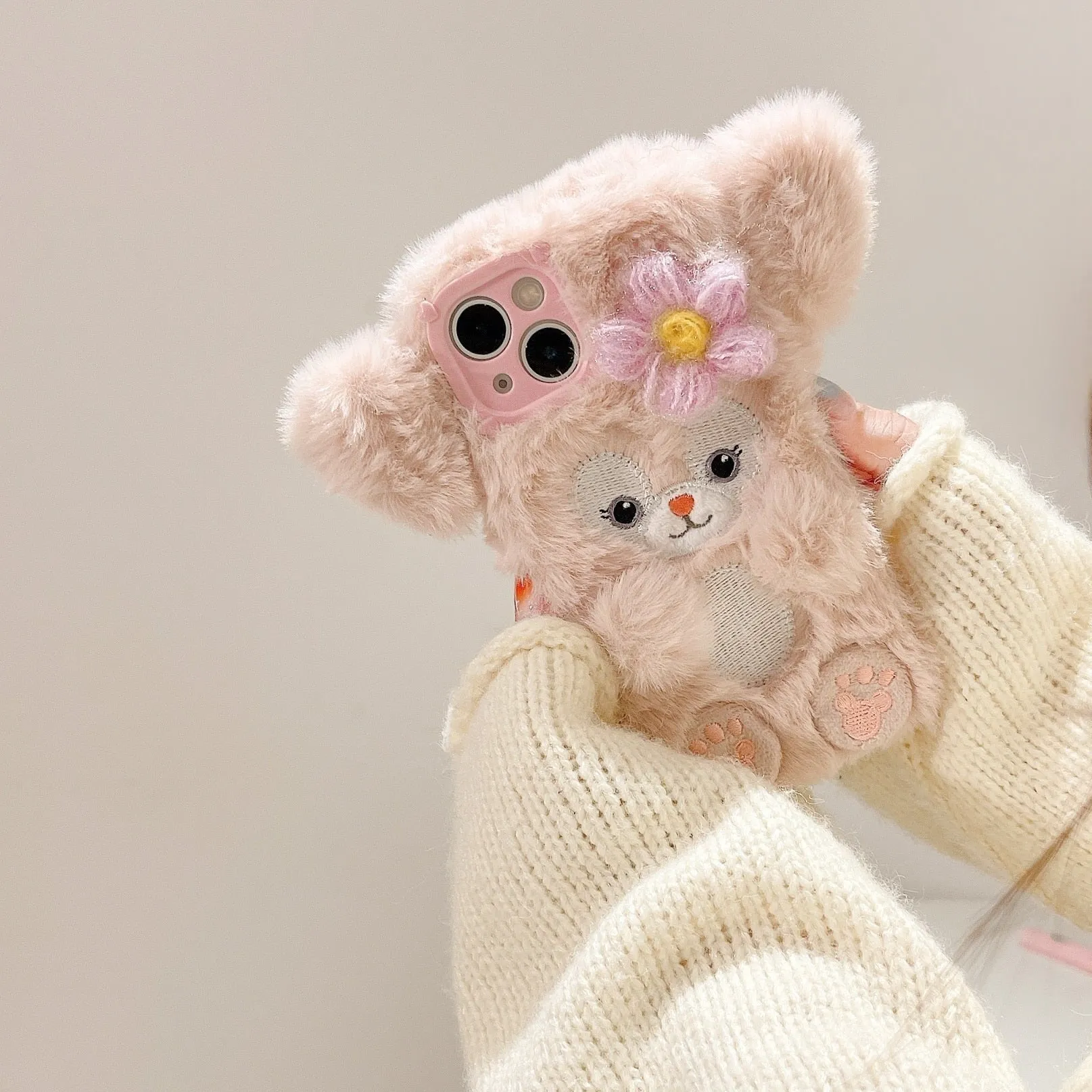 Fuzzy Baby Bear iPhone Case