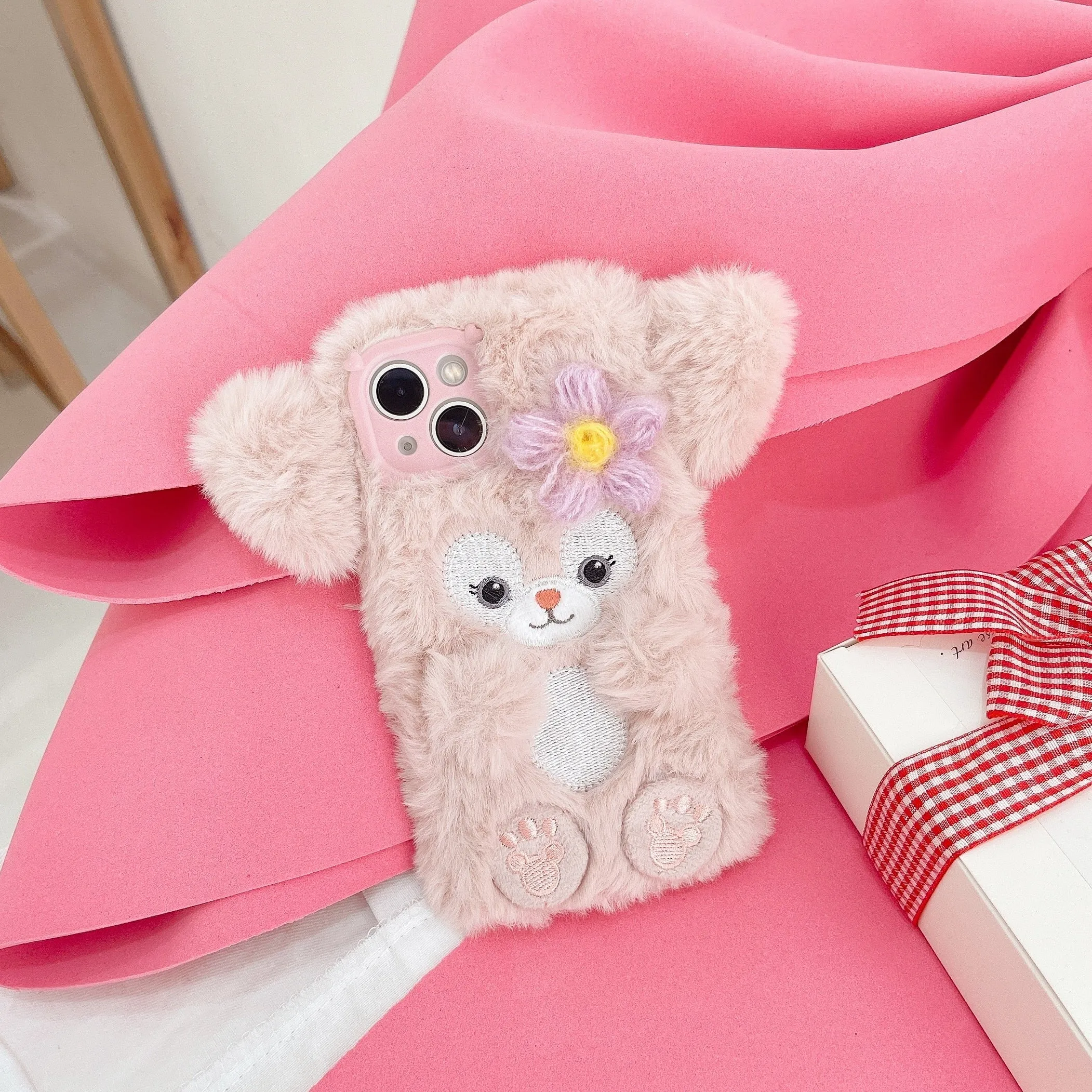 Fuzzy Baby Bear iPhone Case