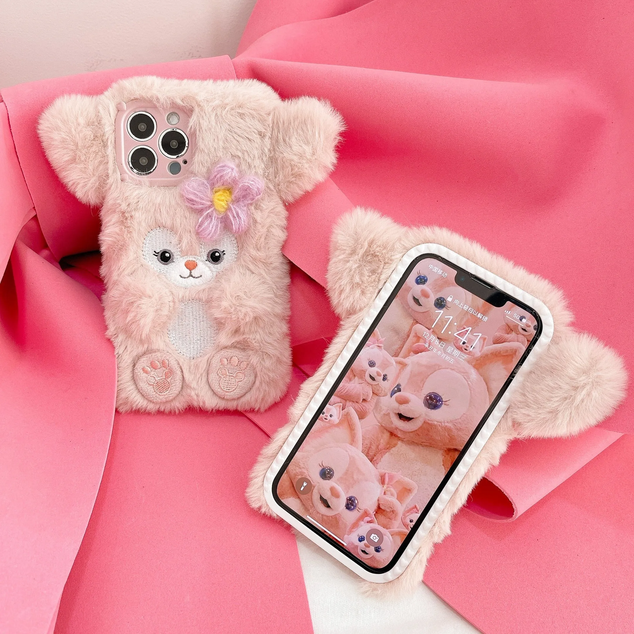 Fuzzy Baby Bear iPhone Case