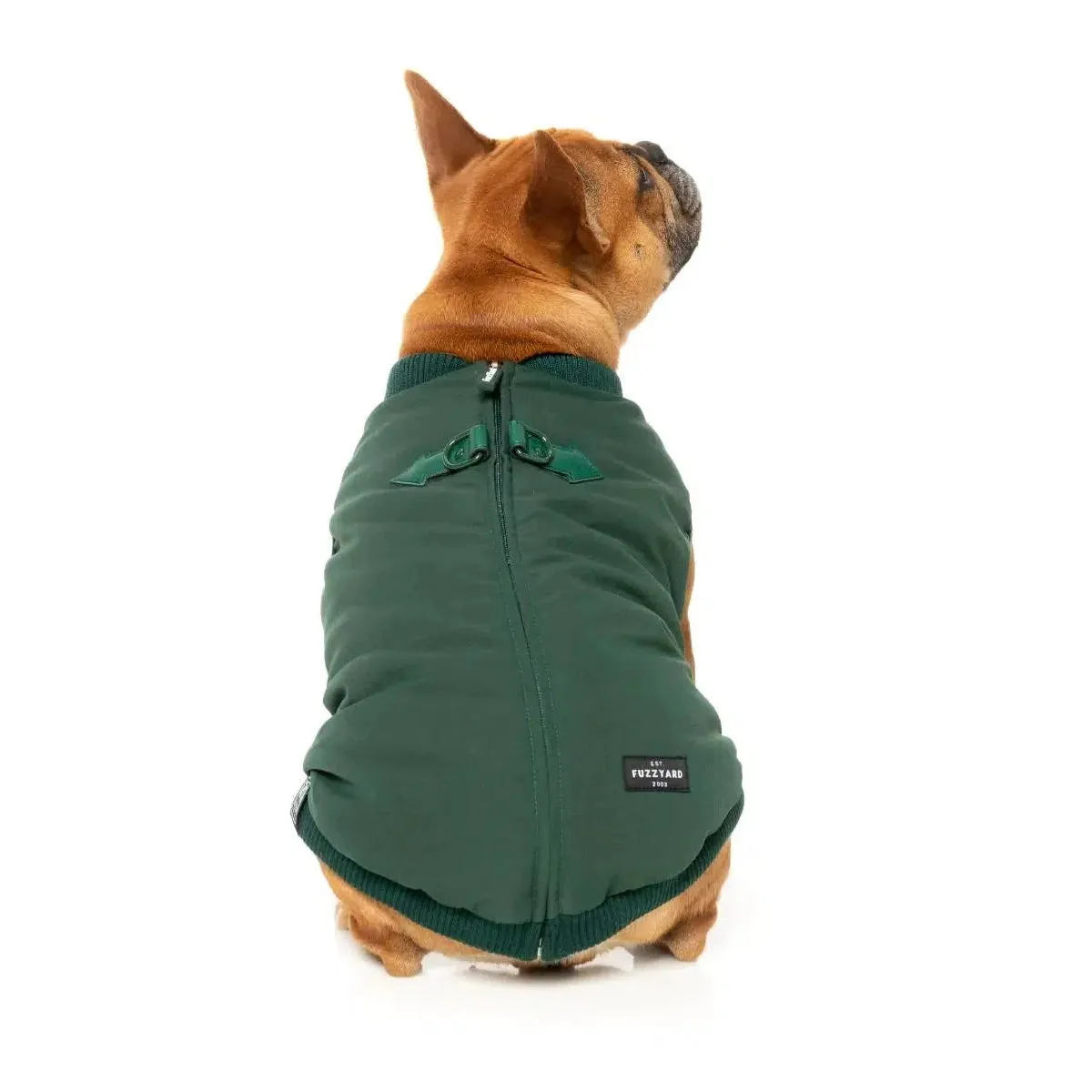 FuzzYard | East MacGyver Dog Harness Jacket - Green