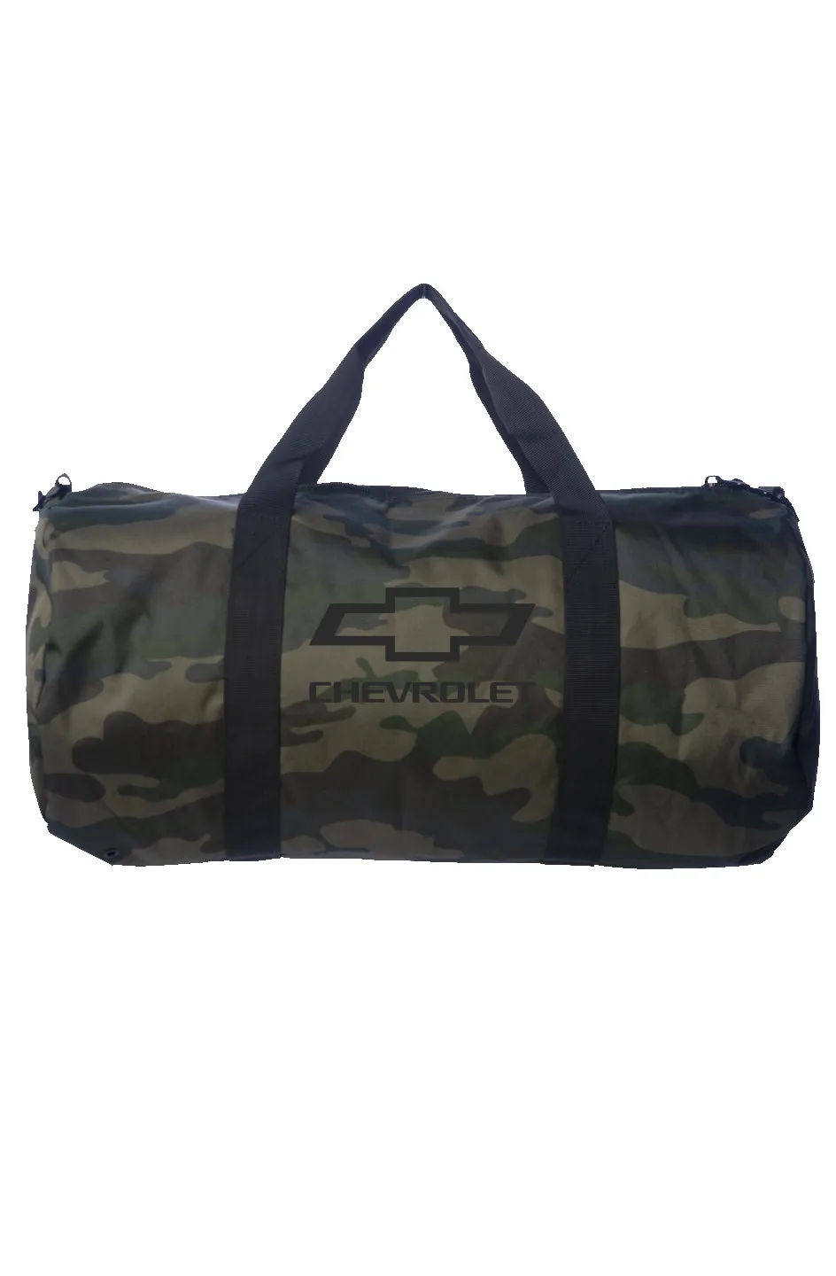 General Motors Chevrolet Bowtie Day Trip Duffle, Forest Camo with Waterproof Interior