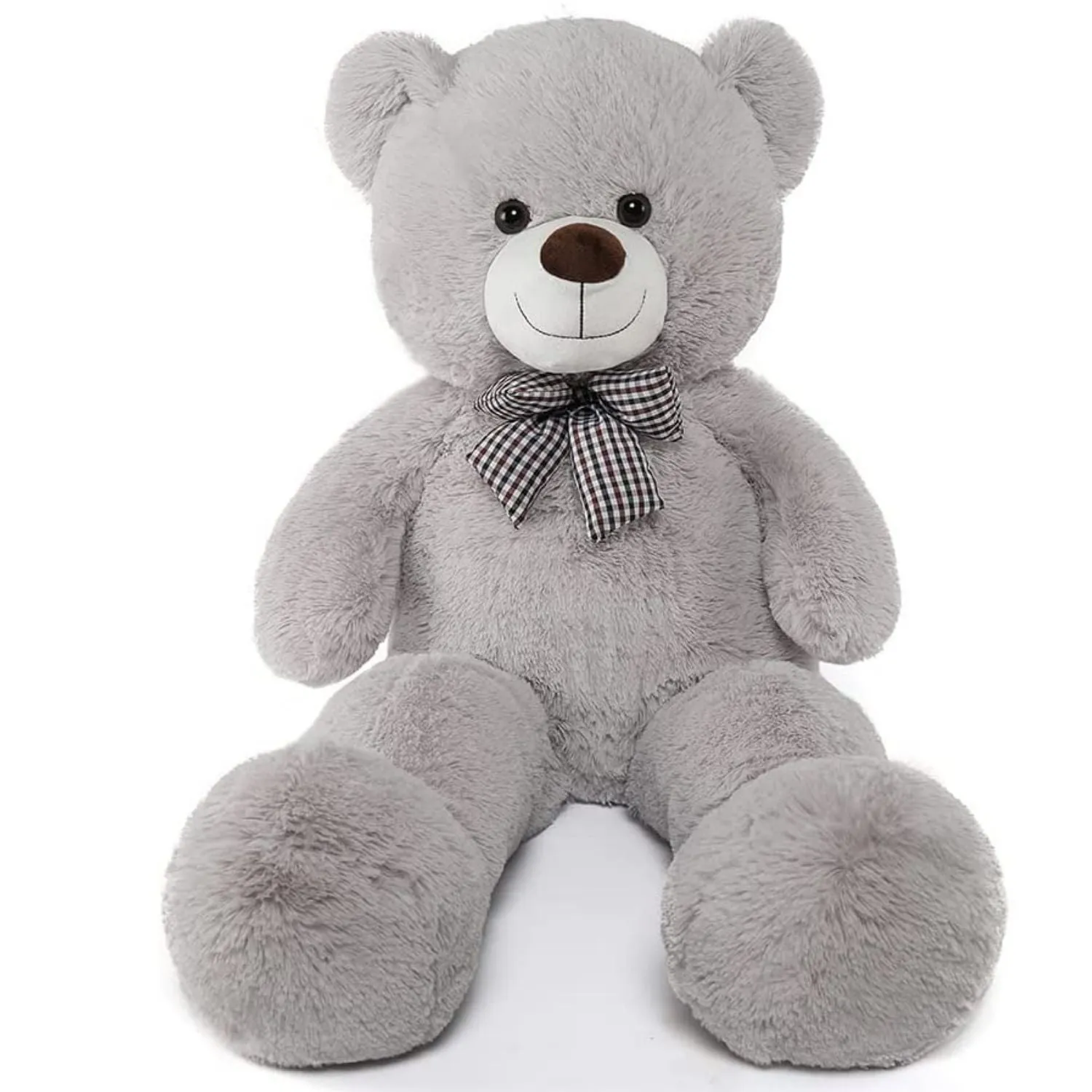 Giant Teddy Bear Stuffed Animal Toy, Gray, 39/47/55 Inches