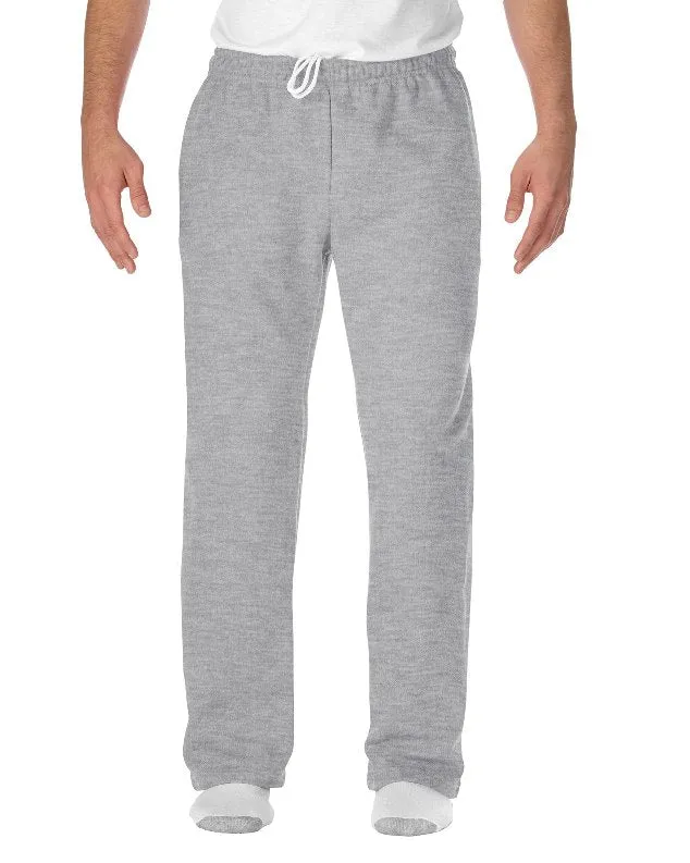 GILDAN DryBlend Adult Open Bottom Sweatpants with Pockets