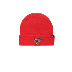 Goorin Bros Ribbed Rooster Toque (Red)