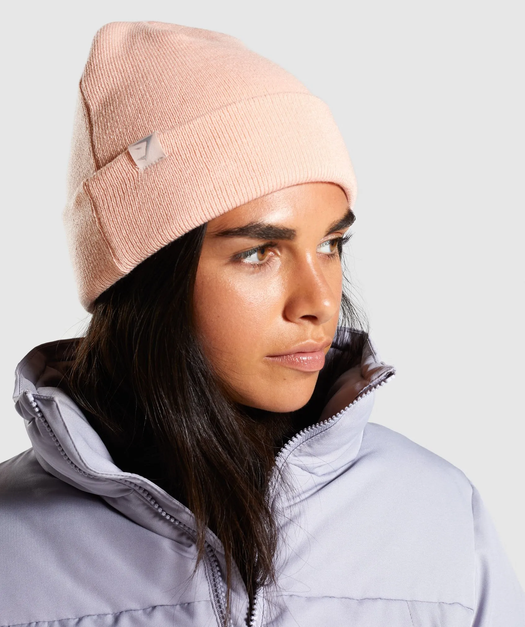 Gymshark New Era GS Cuff Knit - Pink Salt