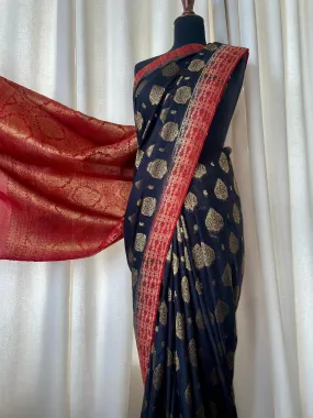 Handloom Antique Banarsi: Saboor