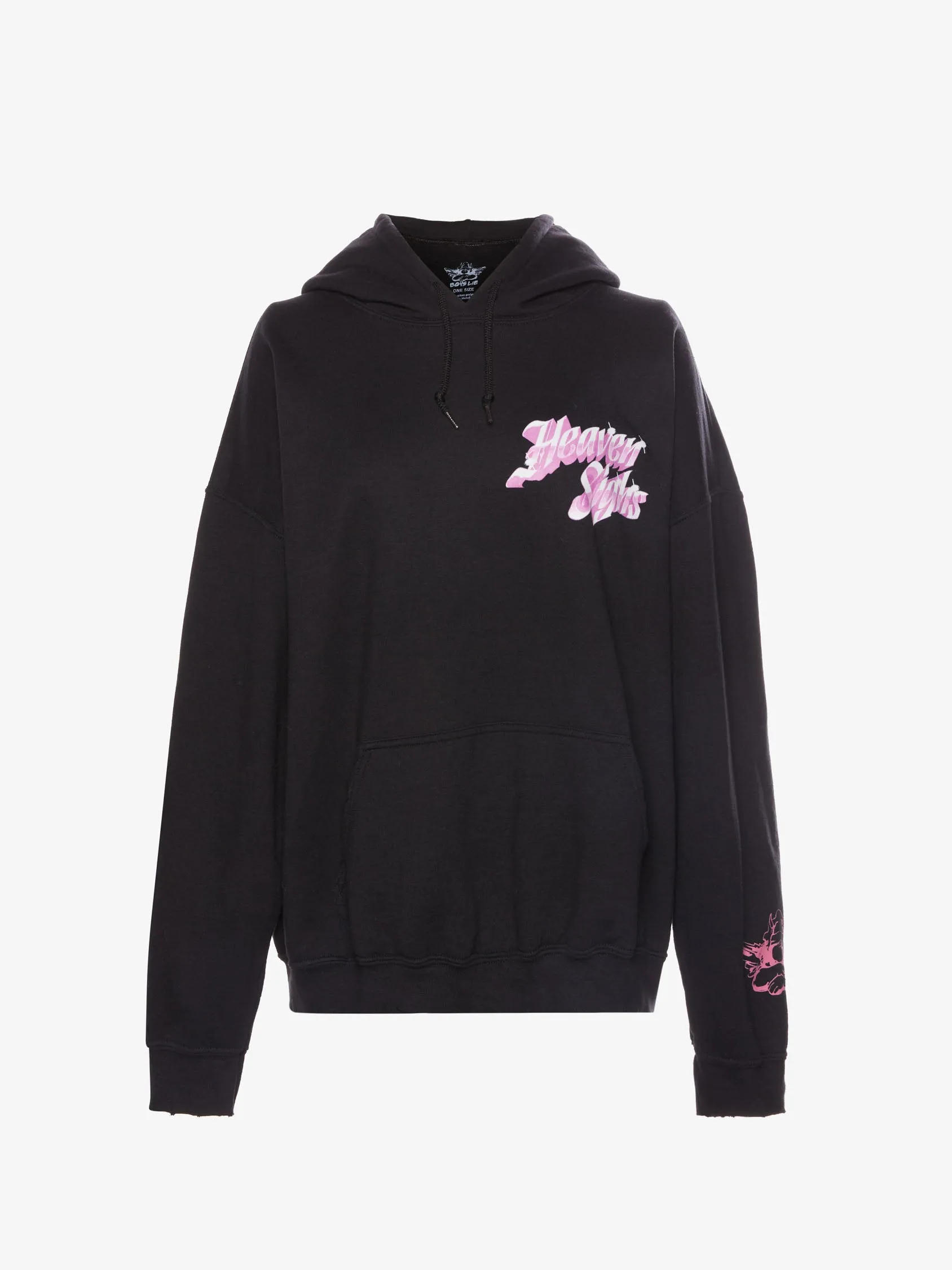 Heaven Sighs Pink Hoodie