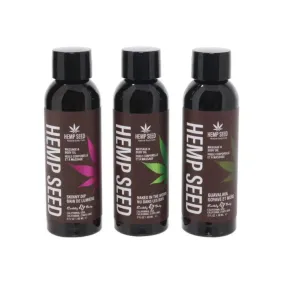 Hemp Seed 2oz ''Assorted'' Massage Oil