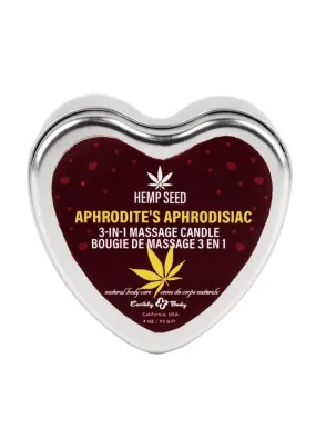 Hemp Seed 3 In 1 Massage Candle - Aphrodite's Aphrodisiac