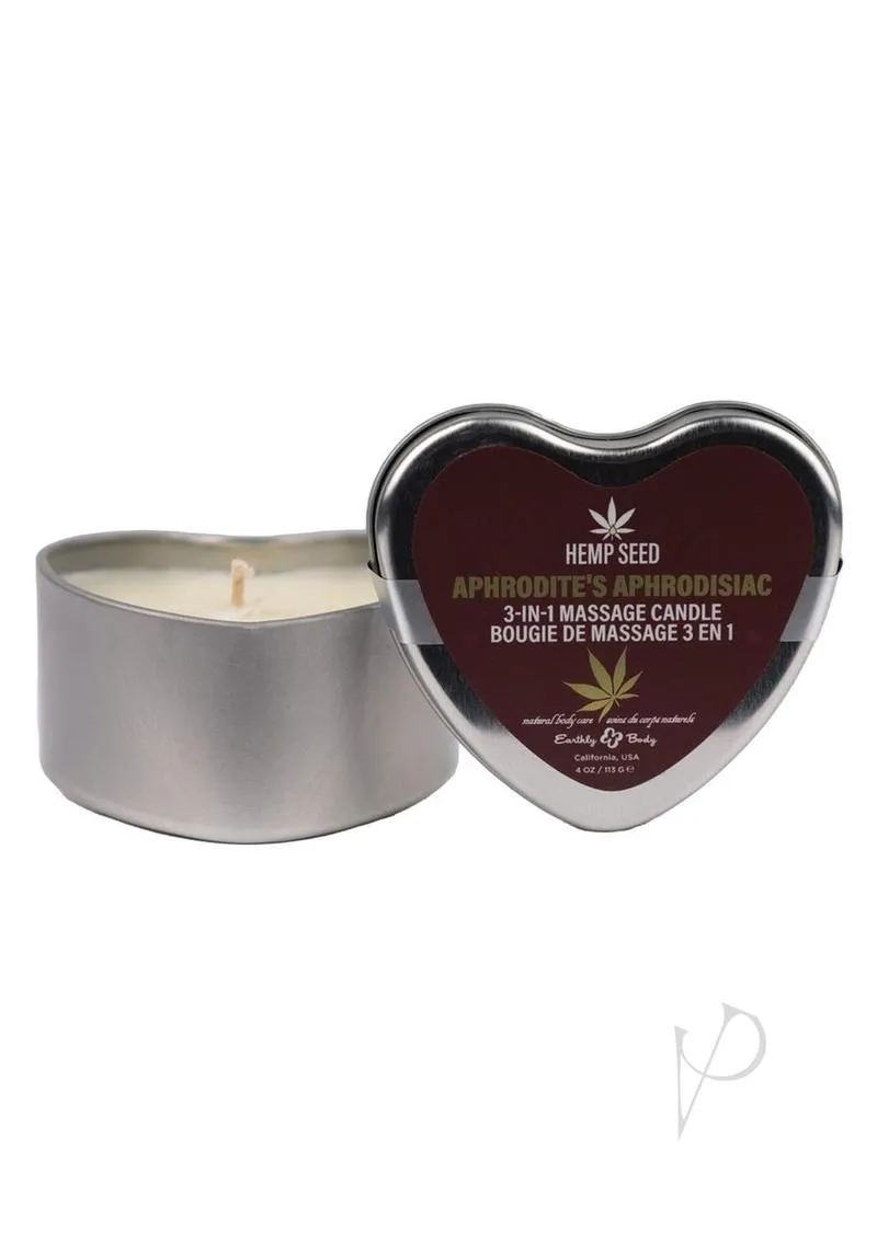 Hemp Seed 3n1 Candle Aphrodites 4oz