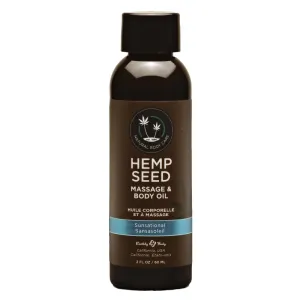 Hemp Seed Massage and Body Oil Sunsational