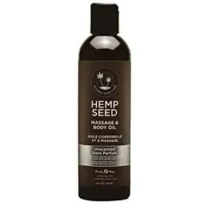 Hemp Seed Mass/Body Oil Unscented 8oz