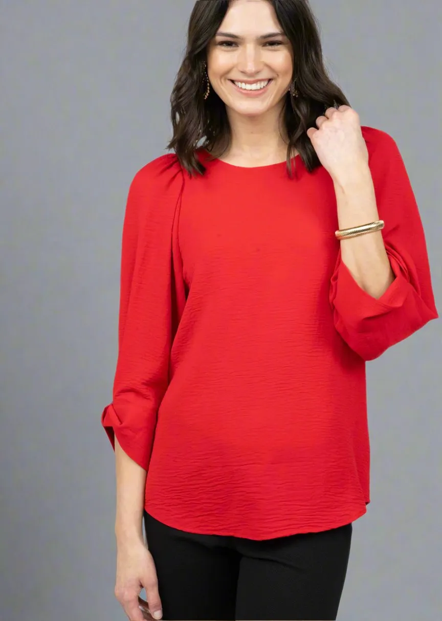 Ivy Jane 630358 Tucked Sleeve Top