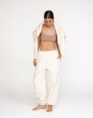 Jamie Tracksuit Pants (Milk)