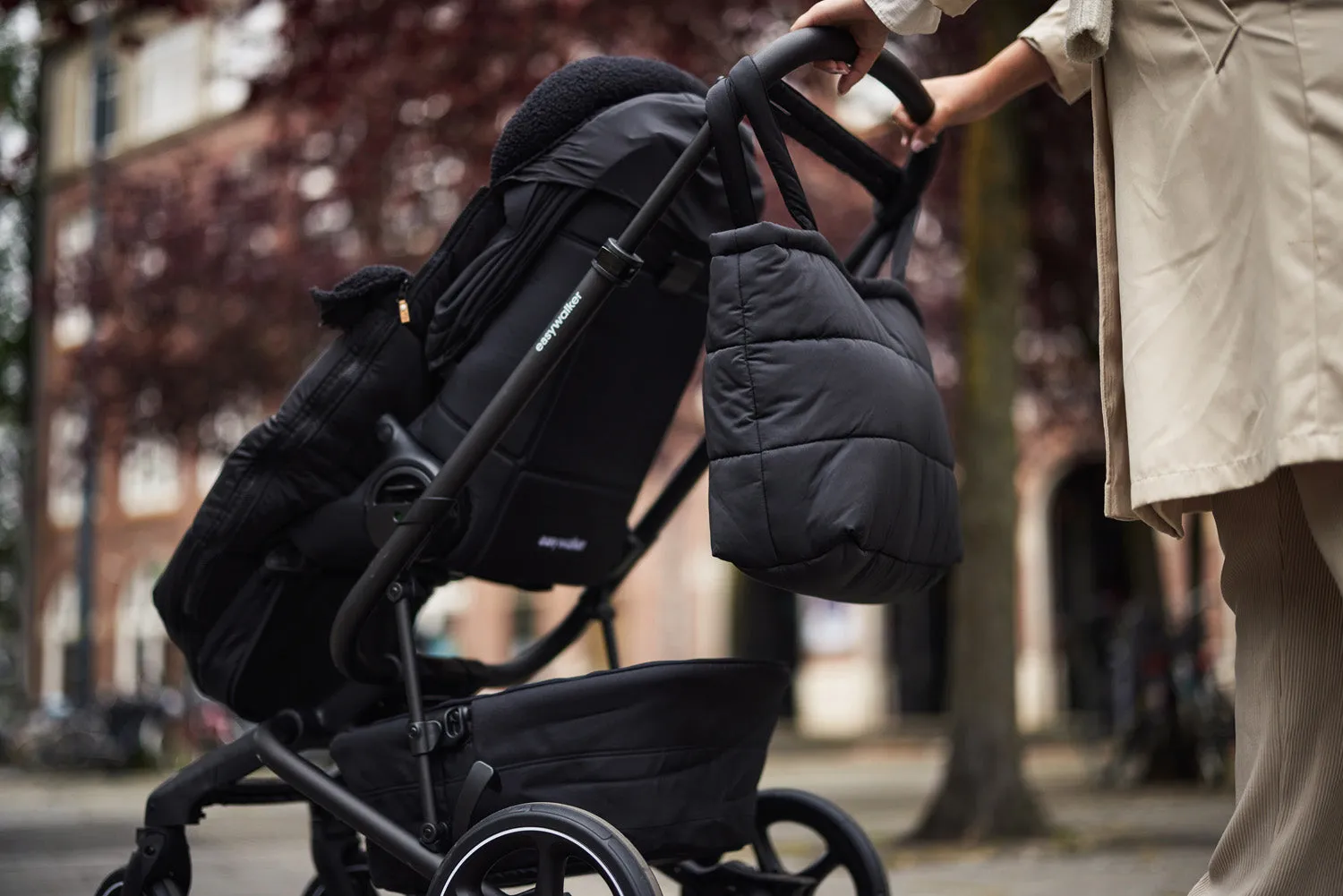 Jollein Universal Footmuff Buggy/Stroller | Black