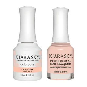 Kiara Sky All-in-One Gel   Polish Duo - 5113 Chi You Later