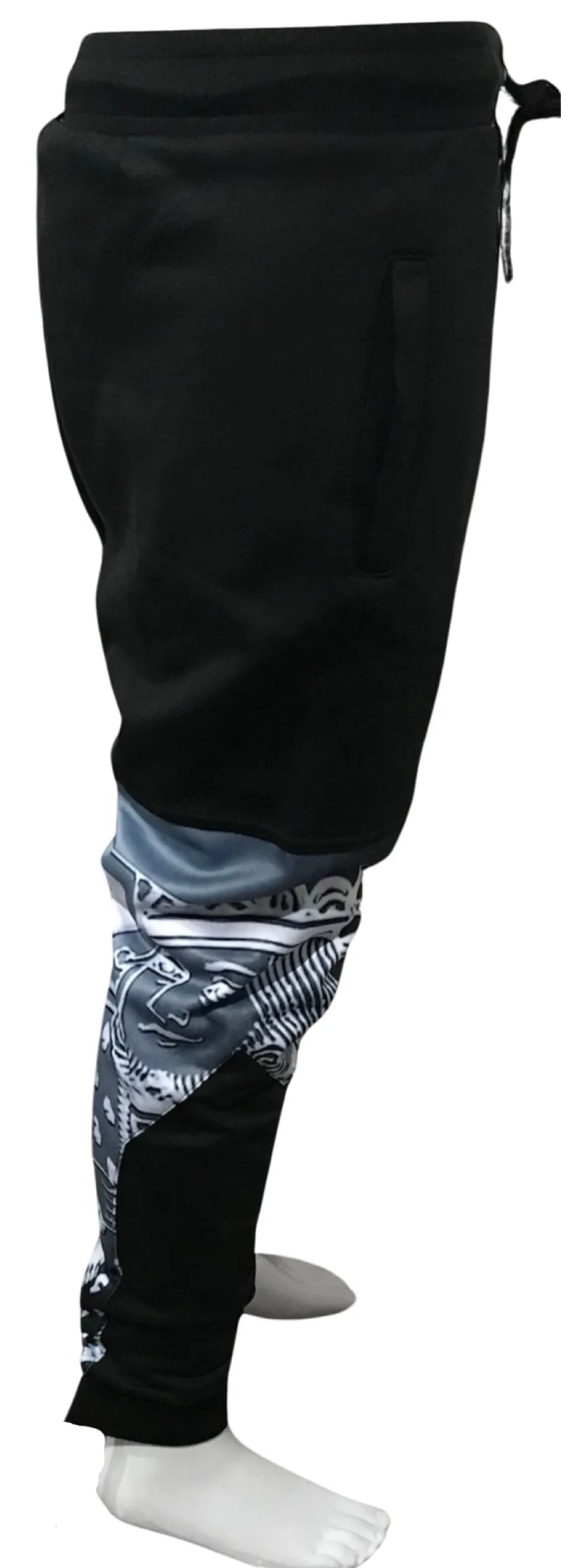 ^KING OF HEARTS^ LUXURY JOGGER SWEATPANTS (CUT & SEW)(EMBROIDERED LOGOS)