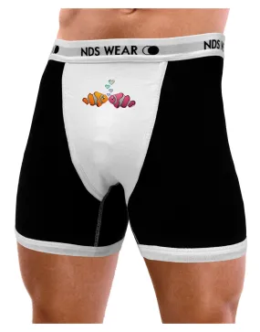 Kissy Clownfish Mens Boxer Brief Underwear