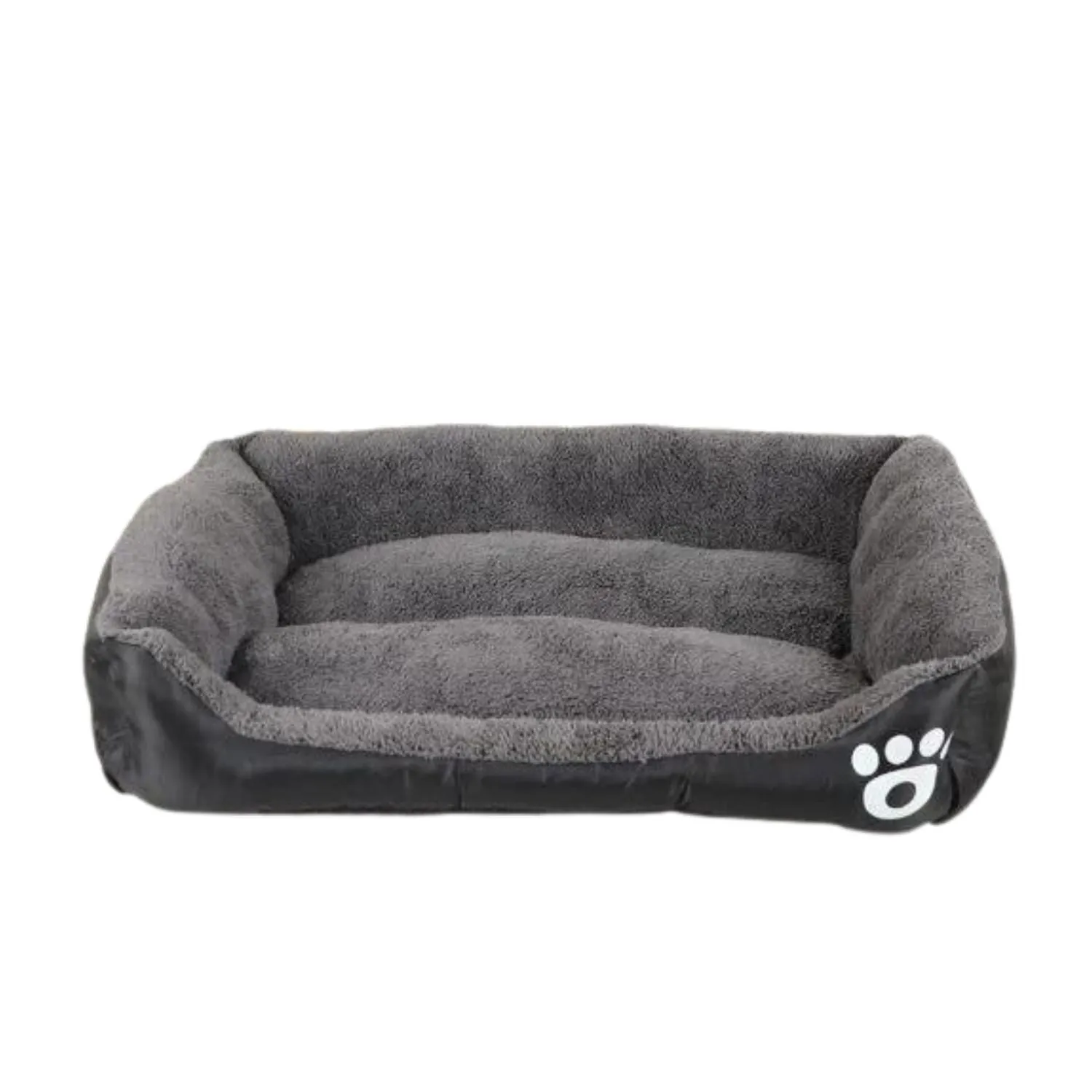 Large Durable Non-Slip Pet Bed with Soft Fleece - FLOOFI