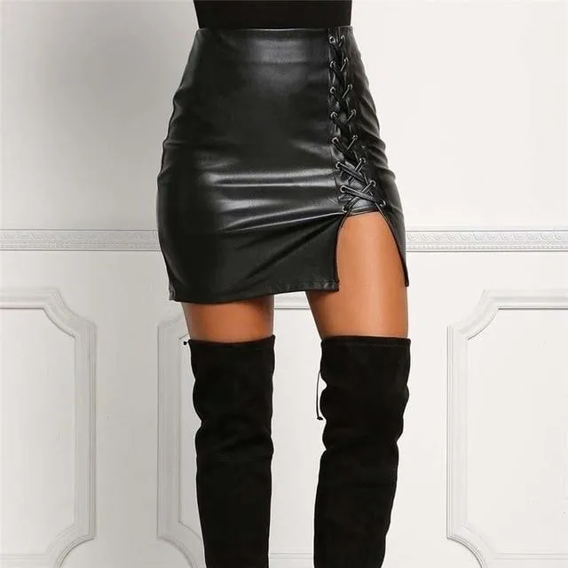 Latex Corset Skirt