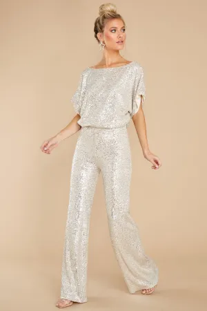 Light Me Up Silver Sequin Top