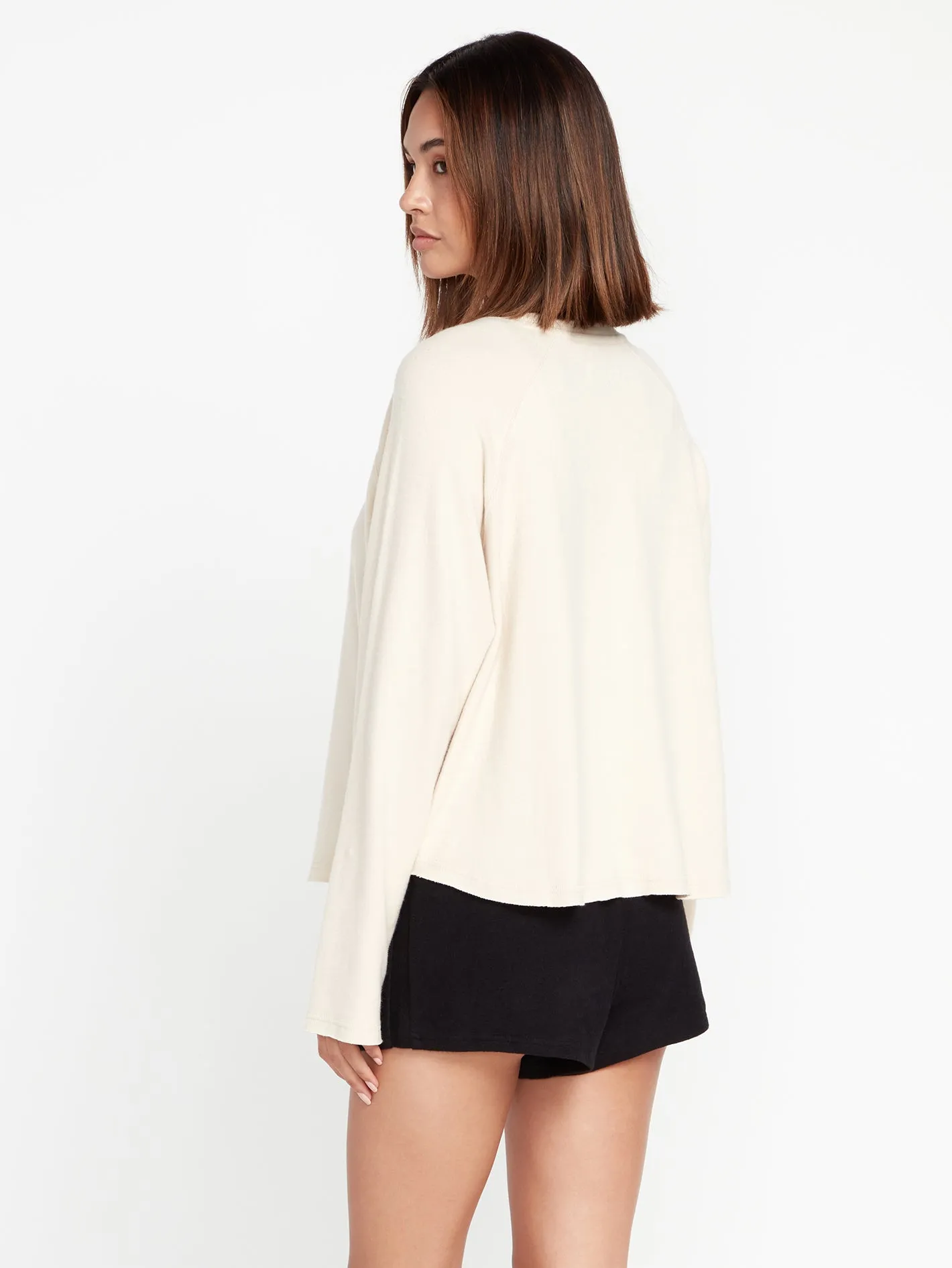 Lived in Lounge Retro Crew Sweatshirt - Cream