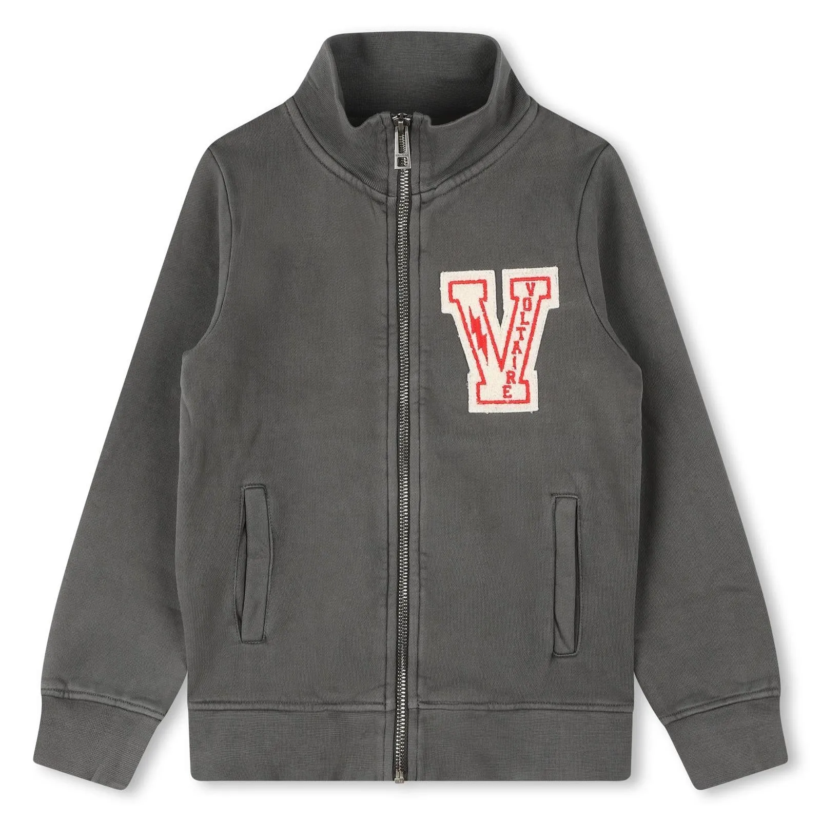 Logo Fleece Cardigan