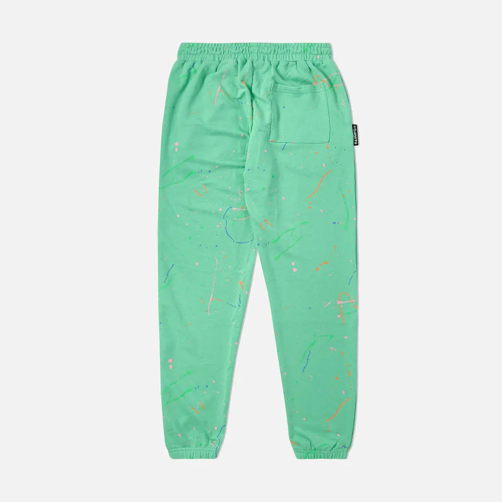 Lost Splattered Sweatpants Teal