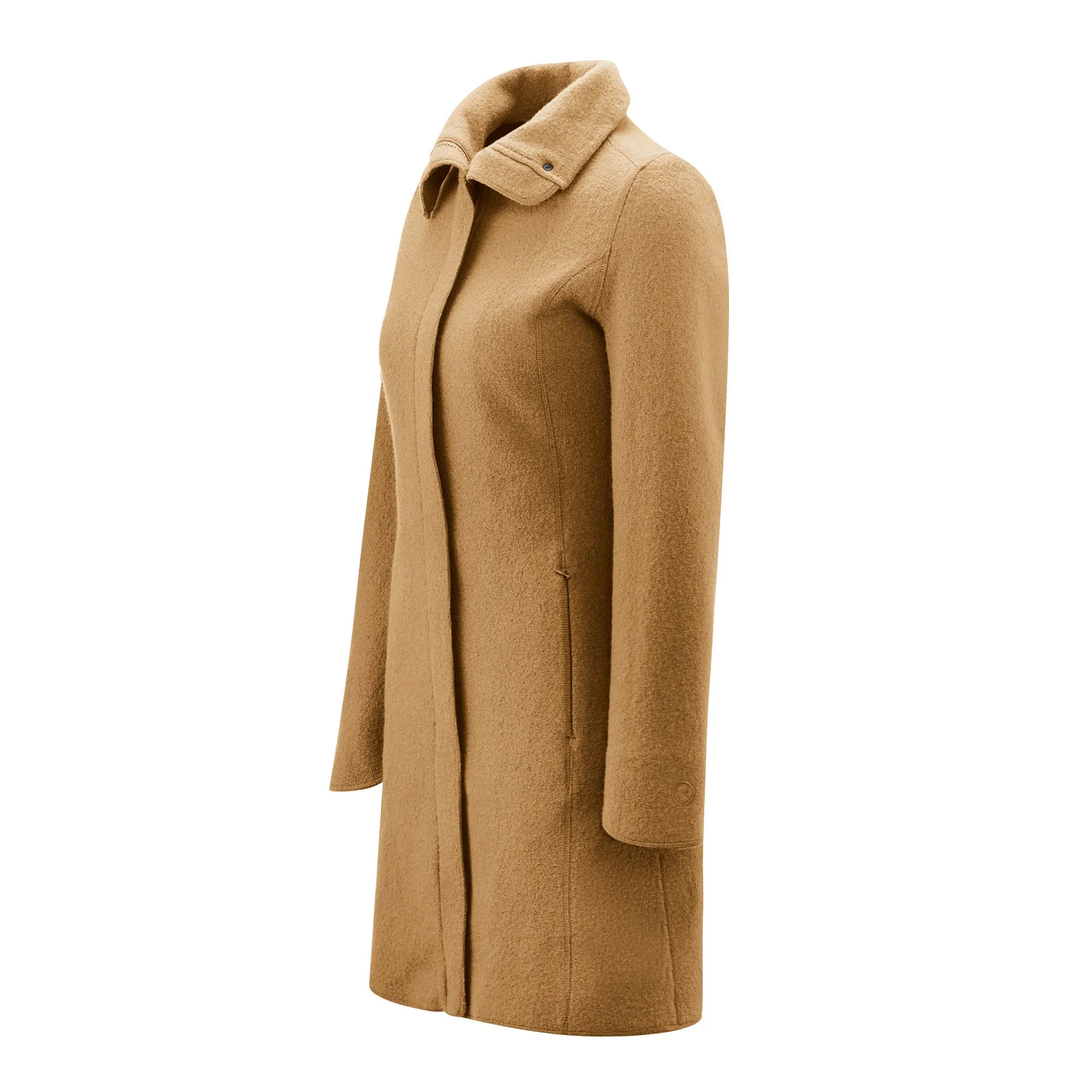 Mamalila  Maternity   Babywearing Wool Coat Oslo Camel