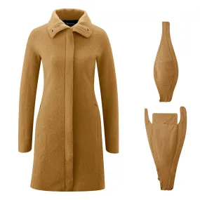 Mamalila  Maternity   Babywearing Wool Coat Oslo Camel