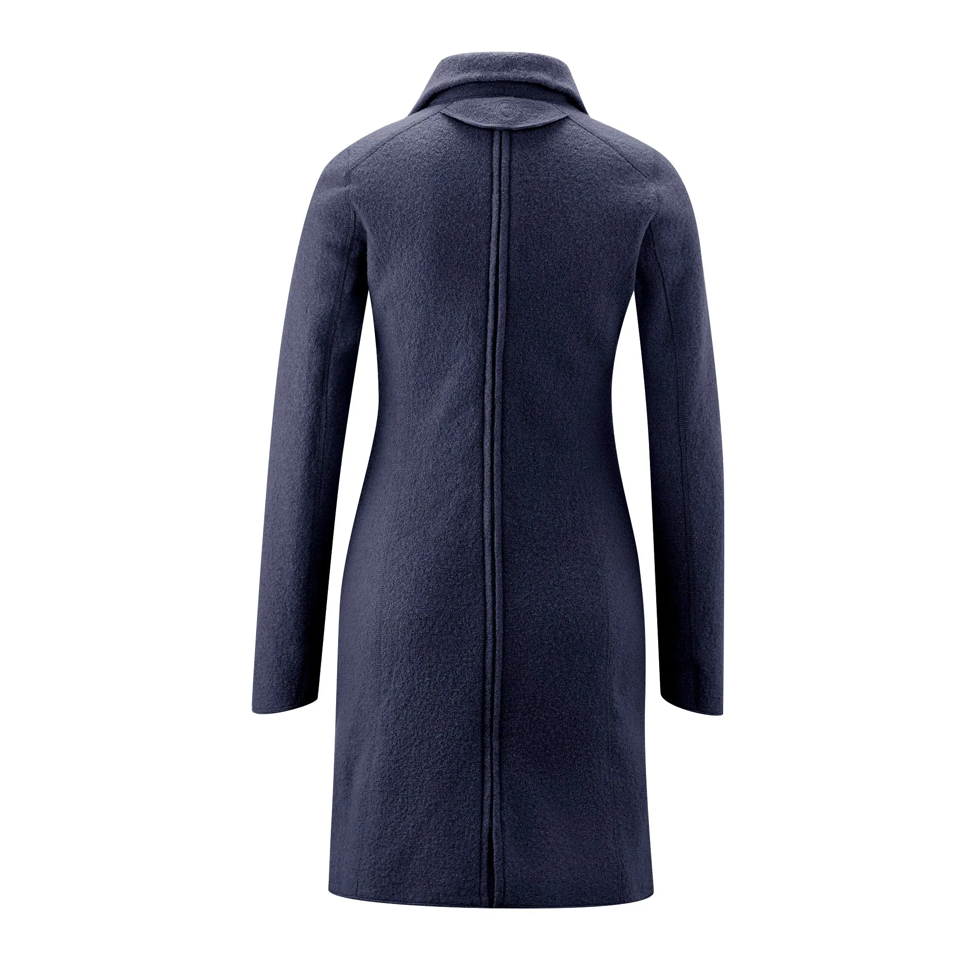 Mamalila  Maternity   Babywearing Wool Coat Oslo Navy Blue