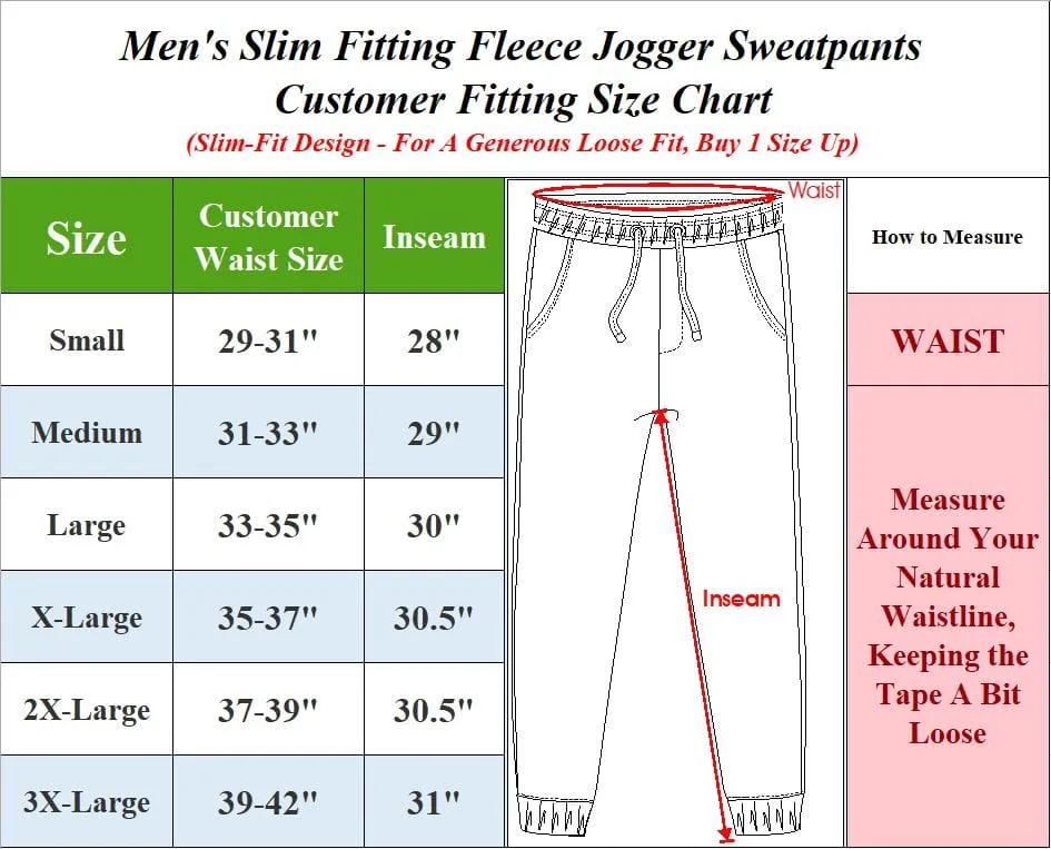 Men's Slim Fit Jogger with Heat Seal Zippers