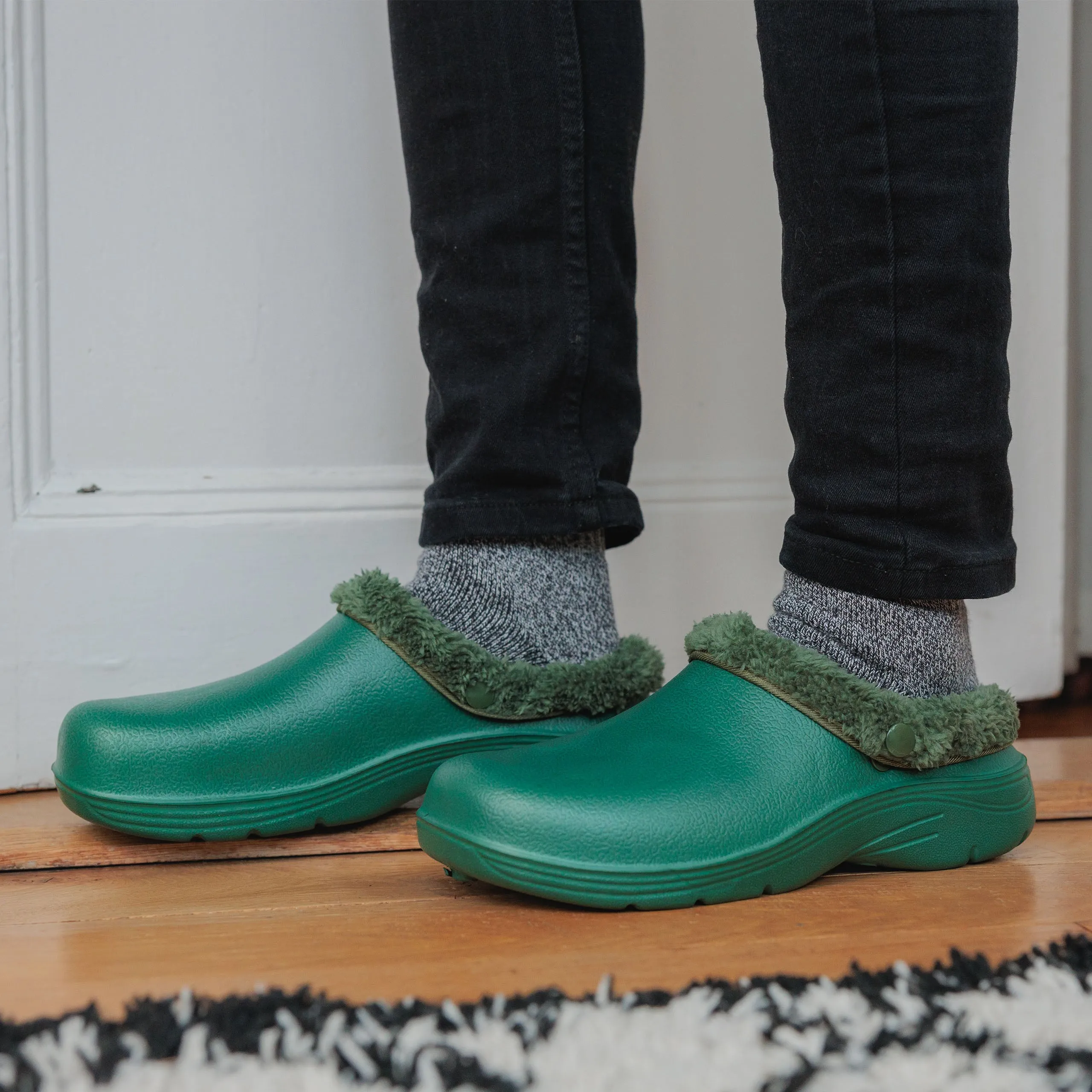 Men's Thermal Fleece Lined Lorton Garden Clogs